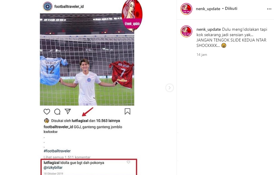 Makin Sengit Persoalkan Kata ‘Anjay’, Lutfi Agizal Justru Keciduk Pernah Idolakan Rizky Billar