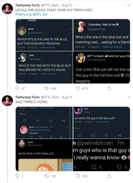 Tampil Super Tampan di MTV Video Music Awards, V Jadi Treding Topik dan Dijuluki \'Pria Berjas Biru\'