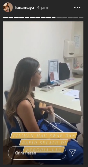 Potret Terbaru Luna Maya Usai Alami Patah Tulang Metatarsal Banjir Doa dari Fans