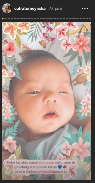 Bayi Cut Meyriska Baru Disunat, Istri Roger Danuarta Ungkap Perubahan Sikap Putranya