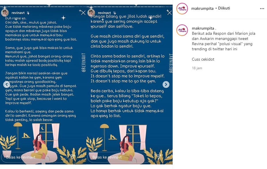 Menolak Disebut Jilat Ludah Sendiri, Klarifikasi Revina VT Malah Dicibir Aneh