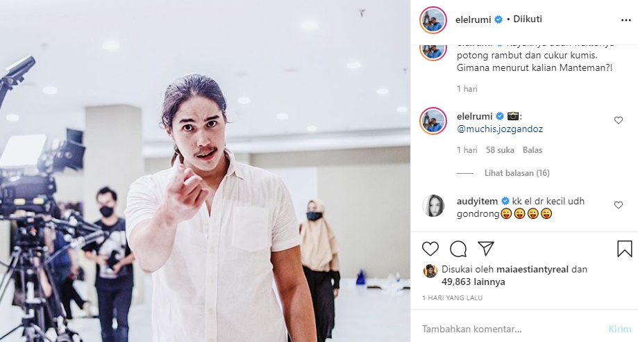 El Rumi Umumkan Niat Mengubah Gaya Rambutnya, Fans Gercep Request Begini