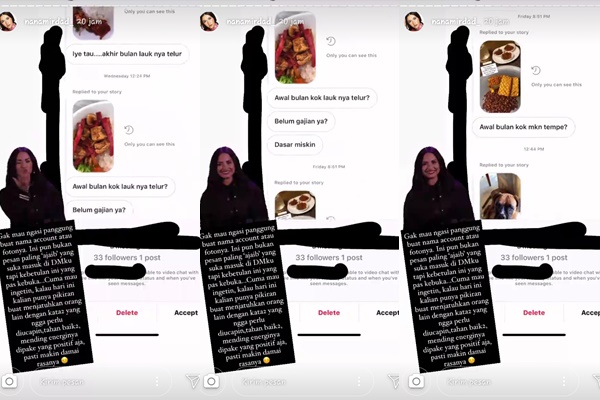 Balasan Adem Nana Mirdad Usai Dicibir Cuma Makan Telor dan Tempe di Awal Bulan