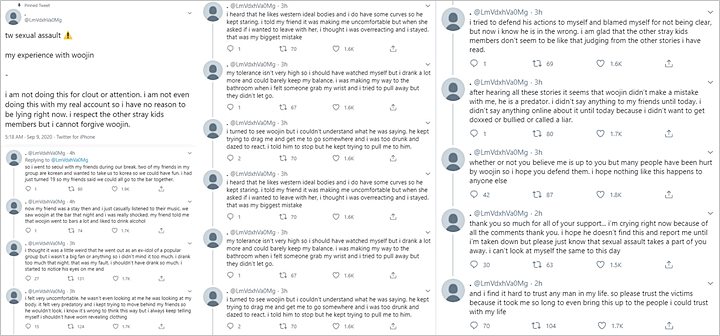 Usai Pelecehan Seksual, Woojin Eks Stray Kids Dirumorkan Hamili Fansite