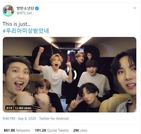 Usai \'Dynamite\' Kembali Puncaki Billboard HOT 100, Begini Hebohnya Euforia Para Member BTS