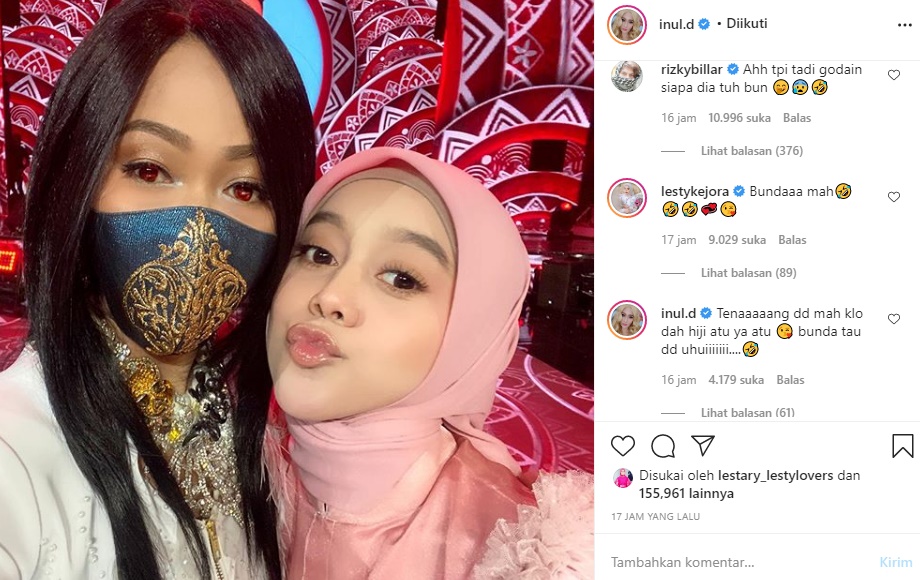 Cemburu Lihat Lesti Goda Orang Lain, Rizky Billar ‘Ngadu’ ke Inul Daratista Bikin Gemas Massal