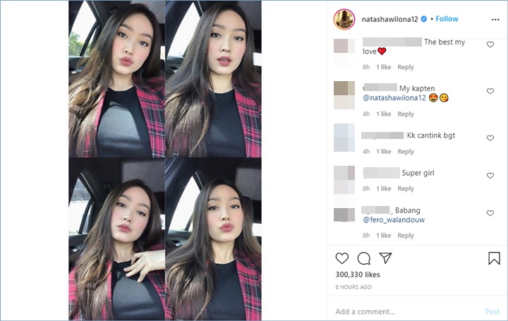potret baru natasha wilona di instagram membuat sederet aktor ini diseret di kolom komentar