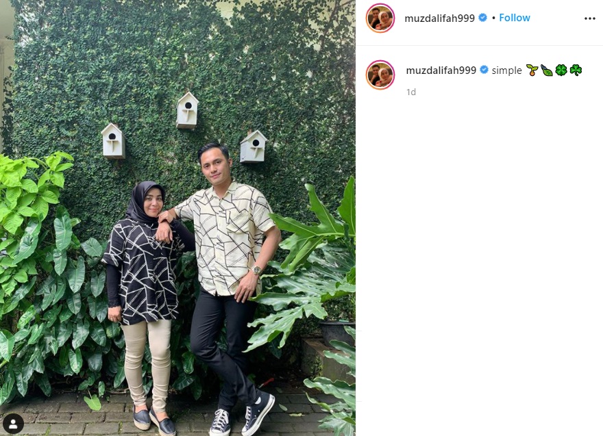 Muzdalifah Pamer Foto Kece Pakai Baju Couple, Posisi Tangan Suami Disorot Hingga Kena Kritik