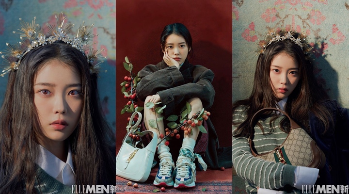 IU Pamer Visual Polos Nan Misterius di Majalah Fashion Tiongkok