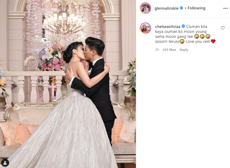 Glenn Alinskie Peringati Ultah Pernikahan Lewat Foto Mesra, Chelsea ‘Ngegas’ Bikin Ngakak