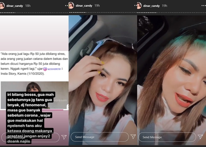 Lutfi Agizal Sindir Soal Jual Celana Dalam Bekas Rp 50 Juta, Dinar Candy Ngamuk: Mulutnya Lemes