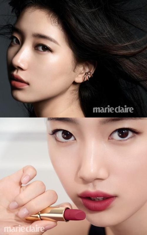 Suzy Bikin Kesensem Pancarkan Kecantikan Sempurna di Pemotretan Terbaru Bareng Lancome