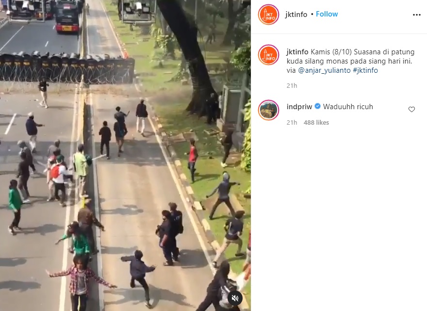 Komentari Aksi Demo Tolak RUU Ciptaker, Tunangan Nikita Willy Diserbu Reaksi Sinis