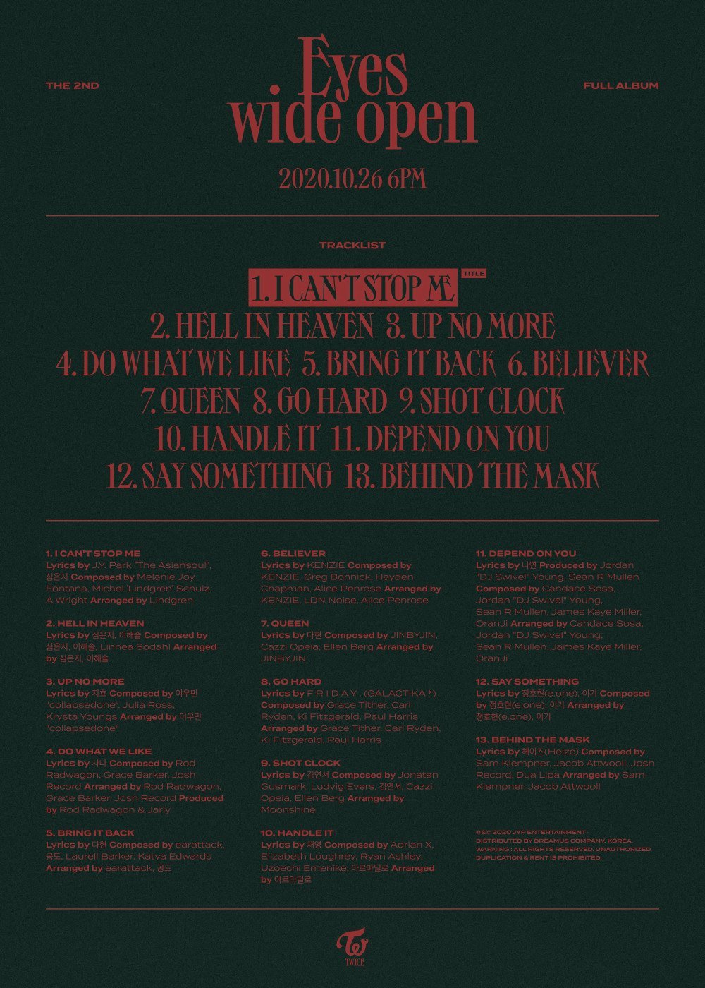 Dari Member Hingga Heize dan Dua Lipa Terlibat Langsung dalam Pembuatan Lagu Album Baru Twice