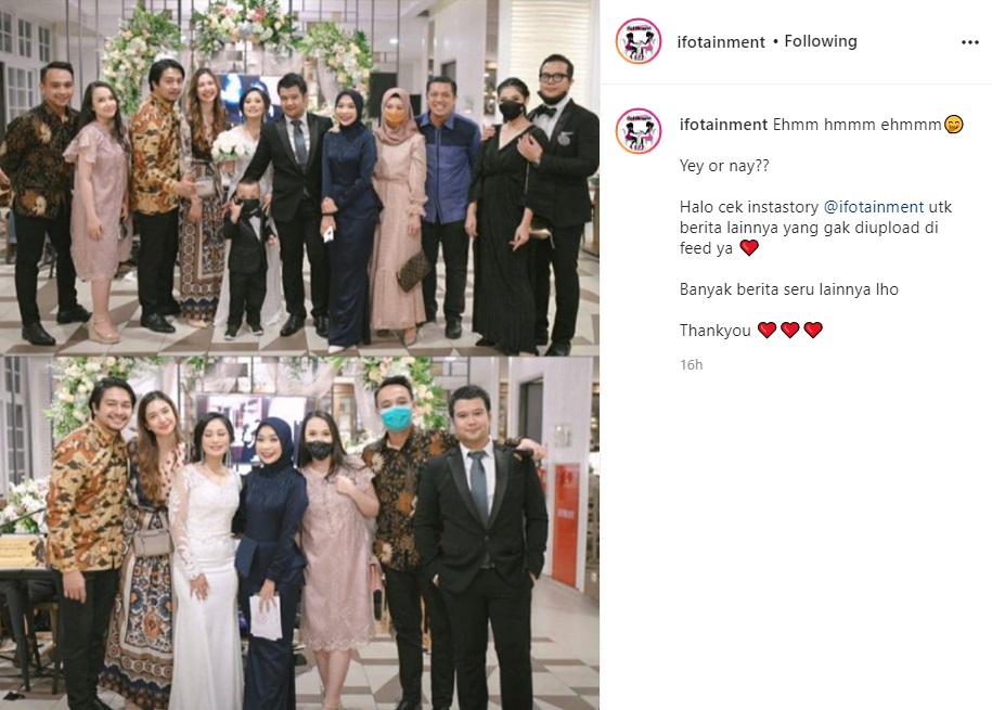 Deva Mahenra Malah Disebut Bikin Pangling di Foto Kondangan Bareng Mikha Tambayong