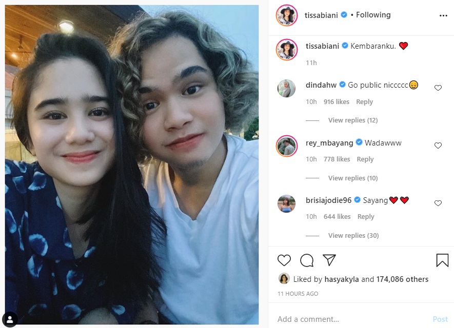 Dul Jaelani Akui Punya Pacar Artis Inisial TB, Tissa Biani Langsung Kode Go Public?