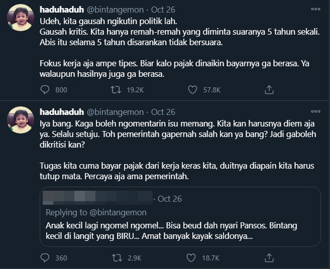 bintang emon dibilang pansos singgung proyek jurassic park