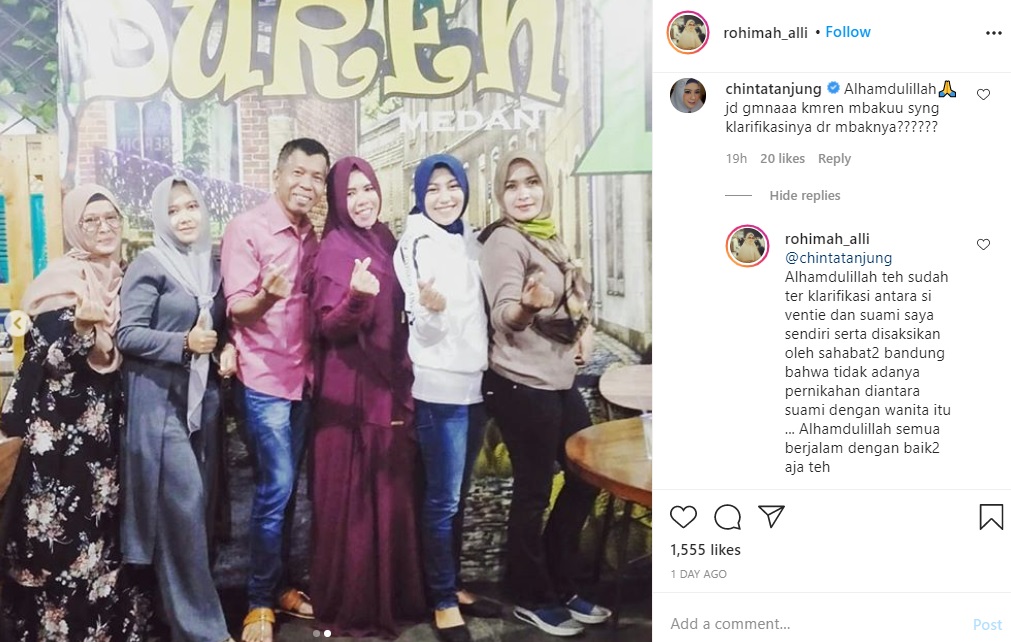 Bertemu Venti Figianti, Istri Pertama Kiwil: Tak Ada Pernikahan Antara Suami dengan Wanita Itu