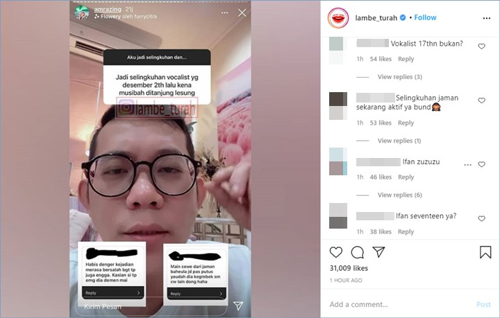 nama ifan seventeen sontak langsung terseret isu perselingkuhan yang terjadi 2 tahun lalu