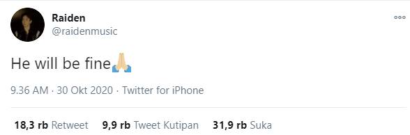 Diduga Terkait Rumor Chanyeol, Cuitan Raiden Bikin EXO-L Terharu