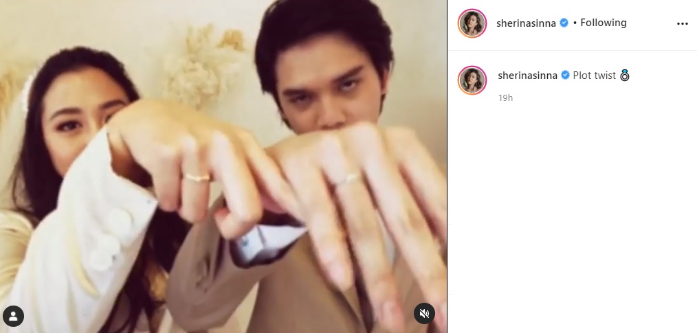 Pamer Cincin Bareng Baskara Mahendra Usai Menikah, Sherina Munaf: Plot Twist