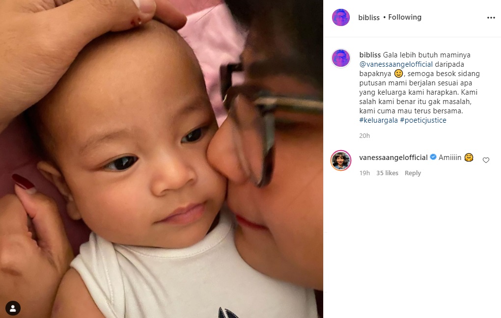 Bibi Ardiansyah Ikut Ungkap Harapan Jelang Sidang Vonis Vanessa Angel, Banjir Dukungan