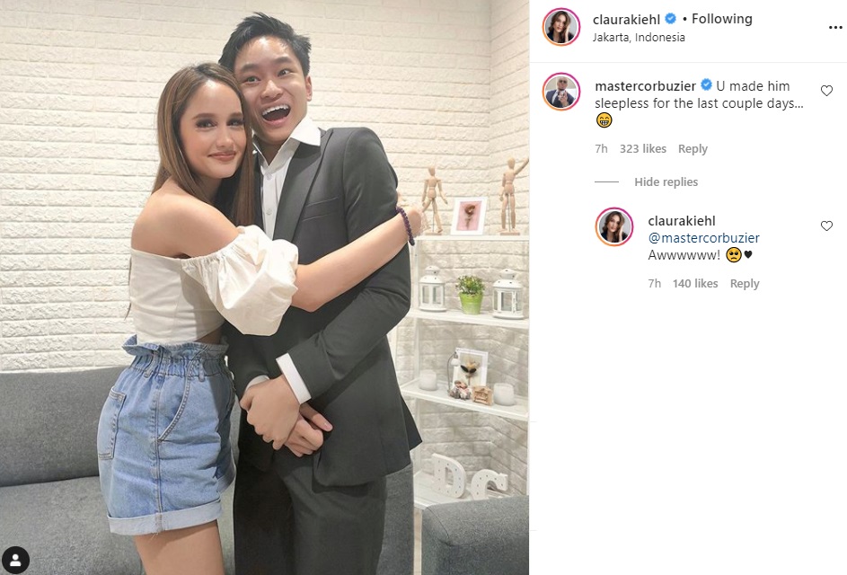 Ekspresi Azka Corbuzier Dipeluk Cinta Laura Curi Perhatian, Deddy Corbuzier Sampai ‘Nimbrung’