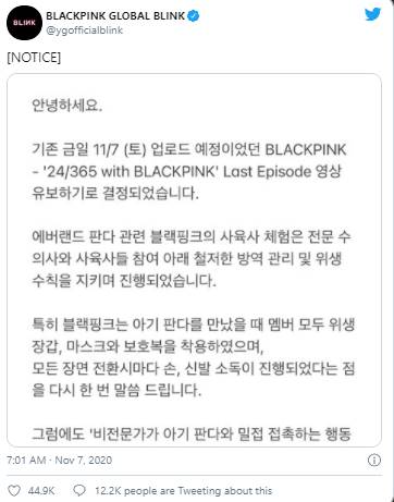 YG Batal Rilis Episode Terakhir \'24/365 with BLACKPINK\' Usai Kontroversi Bayi Panda