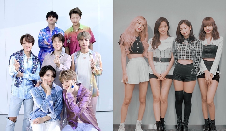 Foto:  BLACKPINK-BTS Hingga NCT Cs Dominasi World Album Chart Billboard