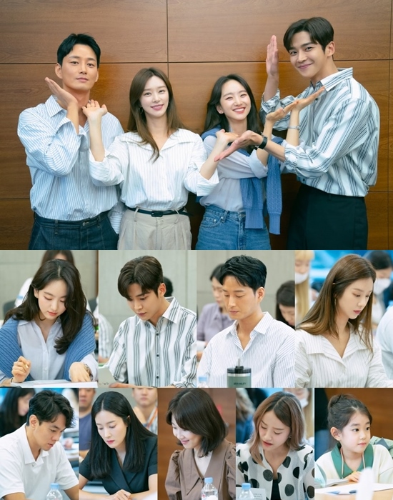 Chemistry Rowoon-Woo Ji Ah Disorot di Pembacaan Naskah \'Sunbae, Don Don\'t Put on That Lipstick\'