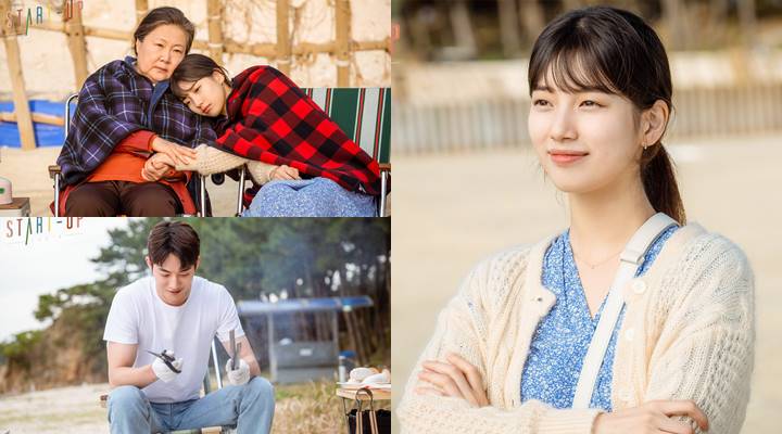 Suzy Nikmati Liburan Manis di Pantai Bareng Nam Joo Hyuk dan Sang Nenek