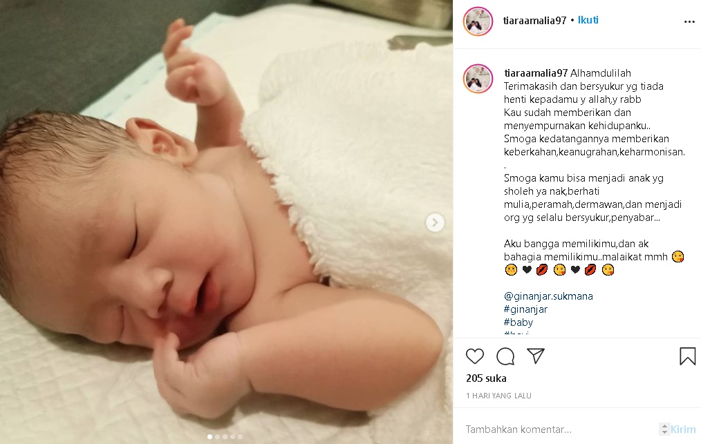 Istri Ginanjar Empat Sekawan Melahirkan Anak Pertama, Paras Tampannya Langsung Tuai Sorotan