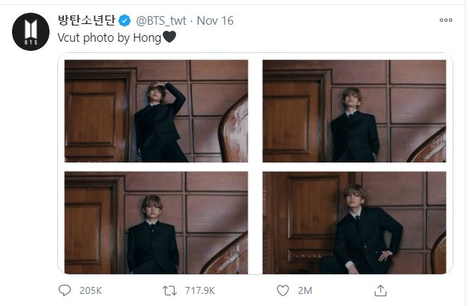 V Sukses Jadi Member Pertama BTS yang Raih Rekor Ini dengan Penampilan Solonya di Majalah