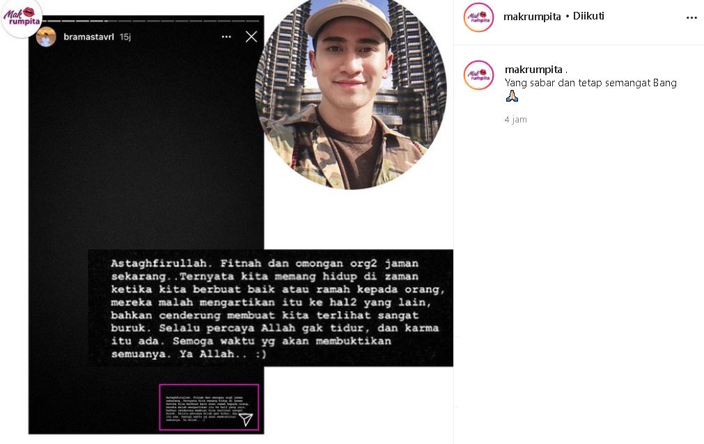 Tulisan Verrell Bramasta Soal Fitnah Jadi Sorotan, Putra Venna Melinda: Waktu yang Akan Membuktikan