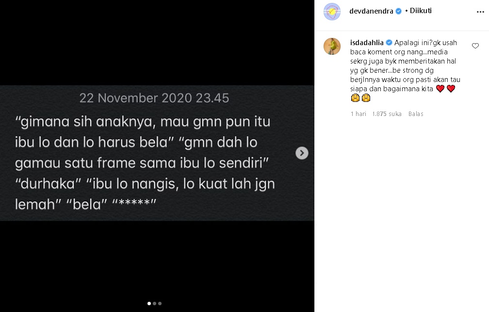 Devano Danendra Curhat Pilu Usai Dibuly Hingga Disebut Anak Durhaka, Iis Dahlia Beri Pesan Bijak