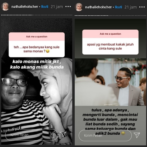 Nathalie Holscher Ungkap Sederet Alasan Bisa Jatuh Cinta dengan Sule: Nggak Mau Lihat Bunda Sedih
