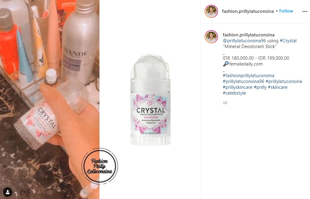 Prilly Latuconsina Langsung Bereaksi Usai Viral Hingga Jadi Buah Bibir Gara-gara Deodoran
