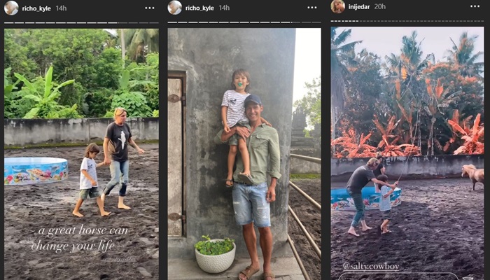 Richard Kyle Pamer Foto Baru Gendong El Barack, Ekspresi Putra Jessica Iskandar Jadi Perbincangan