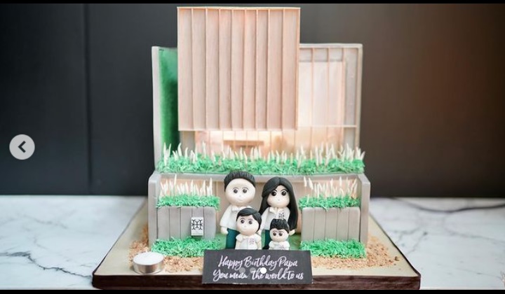 Harvey Moeis Tambah Usia, Kue Ulang Tahun Suami Sandra Dewi Jadi Perbincangan Netter