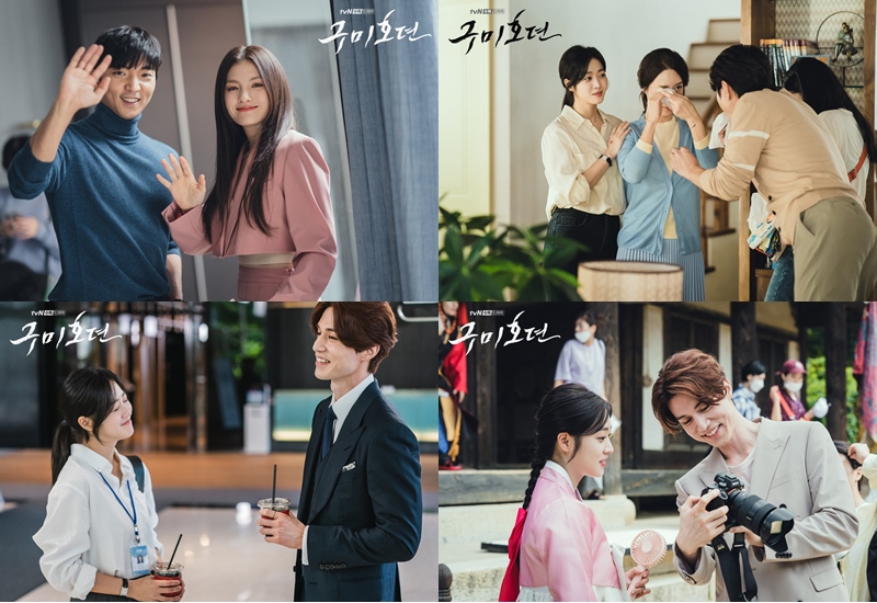 Intip Keseruan Lee Dong Wook-Jo Bo Ah dan Kim Bum Cs di Lokasi Syuting \'Tale of the Nine-Tailed\'