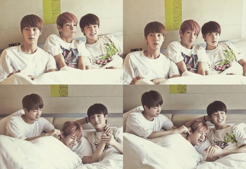 Imutnya Foto-Foto Jin-V dan Jungkook di Masa Lalu Ini Bikin Fans Meleleh