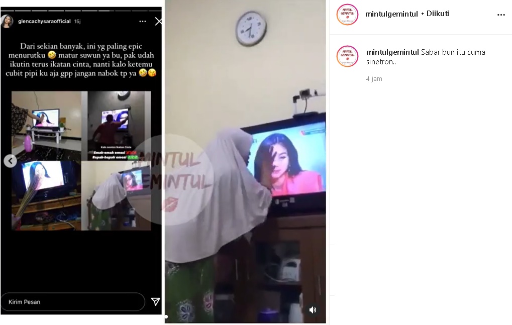 Diamuk Netizen Gara-gara Perannya di Sinetron, Reaksi Glenca Chysara Kalem Hingga Kocak