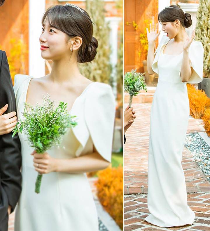 Super Simpel, Segini Harga Gaun Pengantin Suzy di \'Start-Up\'