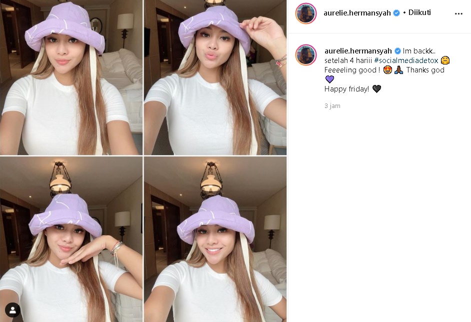 Aurel Hermansyah Balik ke Medsos Lewat Postingan Ini, Disambut Antusias Hingga ‘Nasihat’