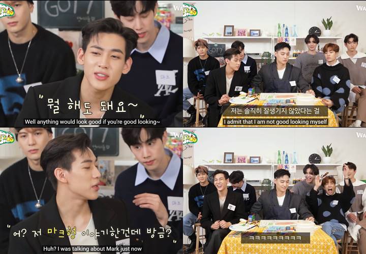 JB GOT7 Menolak Disebut Tampan, BamBam Beri Respon Menohok