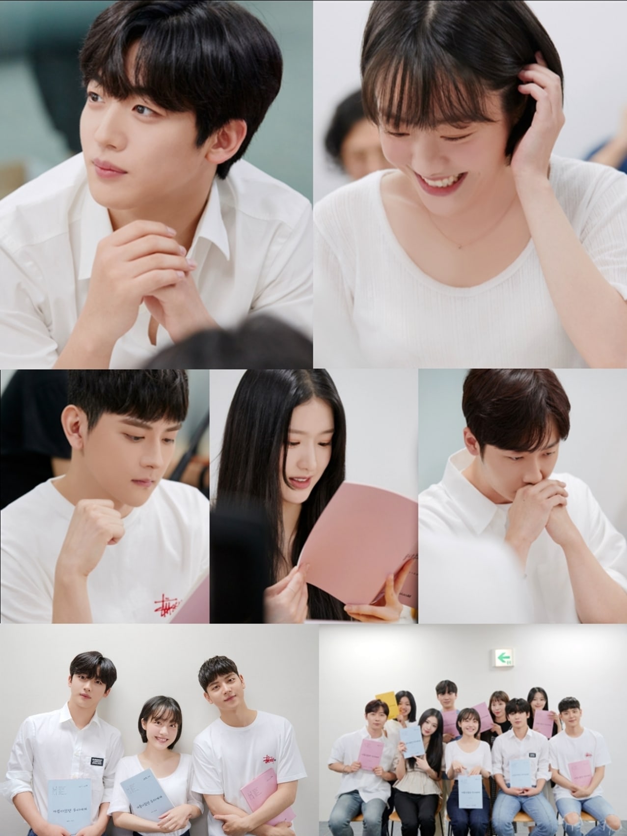 Kim Yohan-So Ju Yeon Cs Tampil Ceria di Sesi Pembacaan Naskah Drama \'A Love So Beautiful\'