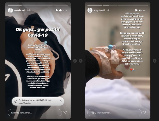 Sony Ismail Gitaris J-Rocks dan Istrinya Dinyatakan Positif Covid-19, Ungkap Kondisi Terkini
