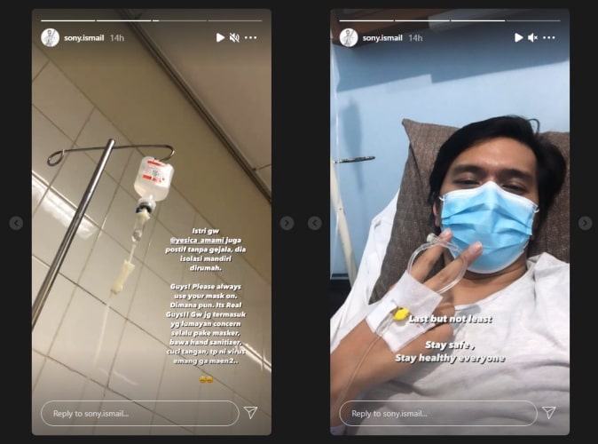 Sony Ismail Gitaris J-Rocks dan Istrinya Dinyatakan Positif Covid-19, Ungkap Kondisi Terkini