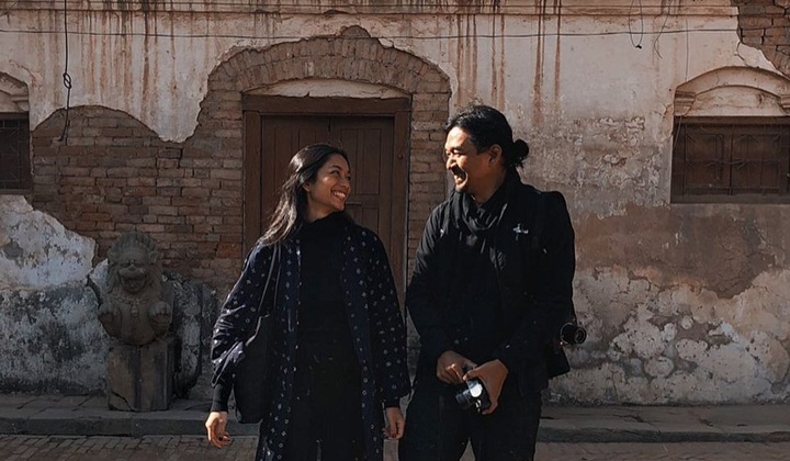 Foto: Terpaut 16 Tahun, Dimas Djay Resmi Peristri Faradina Mufti 