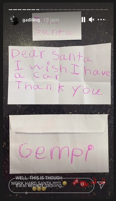 Bongkar Permintaan Mewah Gempi di Perayaan Natal Tahun Ini, Gading Marten: Bisa Yuk!